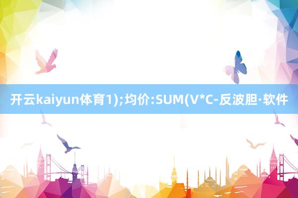 开云kaiyun体育1);均价:SUM(V*C-反波胆·软件