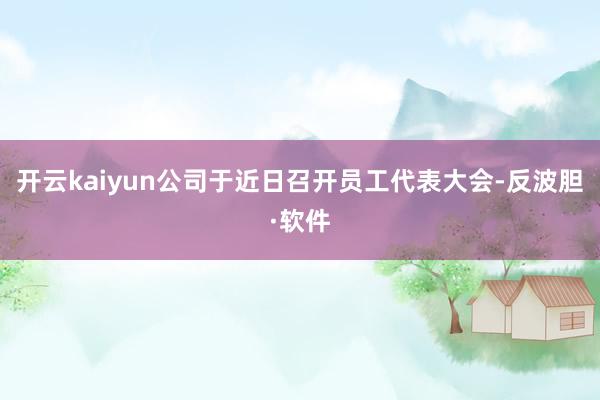 开云kaiyun公司于近日召开员工代表大会-反波胆·软件