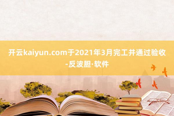 开云kaiyun.com于2021年3月完工并通过验收-反波胆·软件