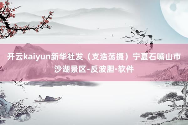 开云kaiyun新华社发（支浩荡摄）宁夏石嘴山市沙湖景区-反波胆·软件